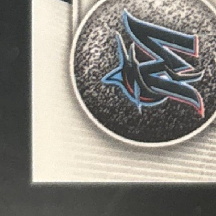 2025 Bowman Fabian Lopez Chrome Auto Mini Diamond /100 1st Prospect Marlins