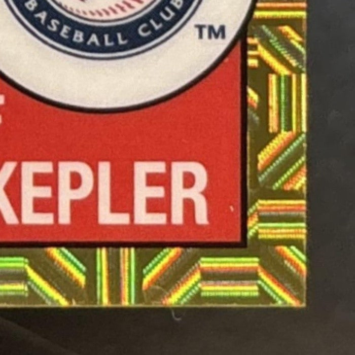 2020 Topps Max Kepler 1985 Chrome Silver Pack Promotion Gold /50 Twins