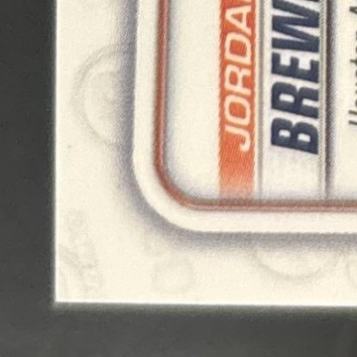 2020 Bowman Chrome Jordan Brewer Auto Gold /50 1st Prospect Houston Astros