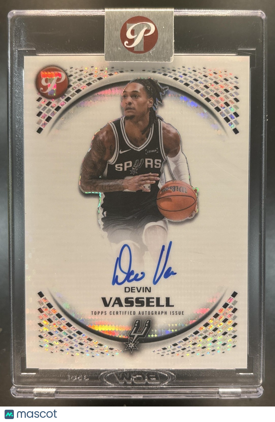 2025-26 Topps Pristine Devin Vassell Auto #PA-DV San Antonio Spurs