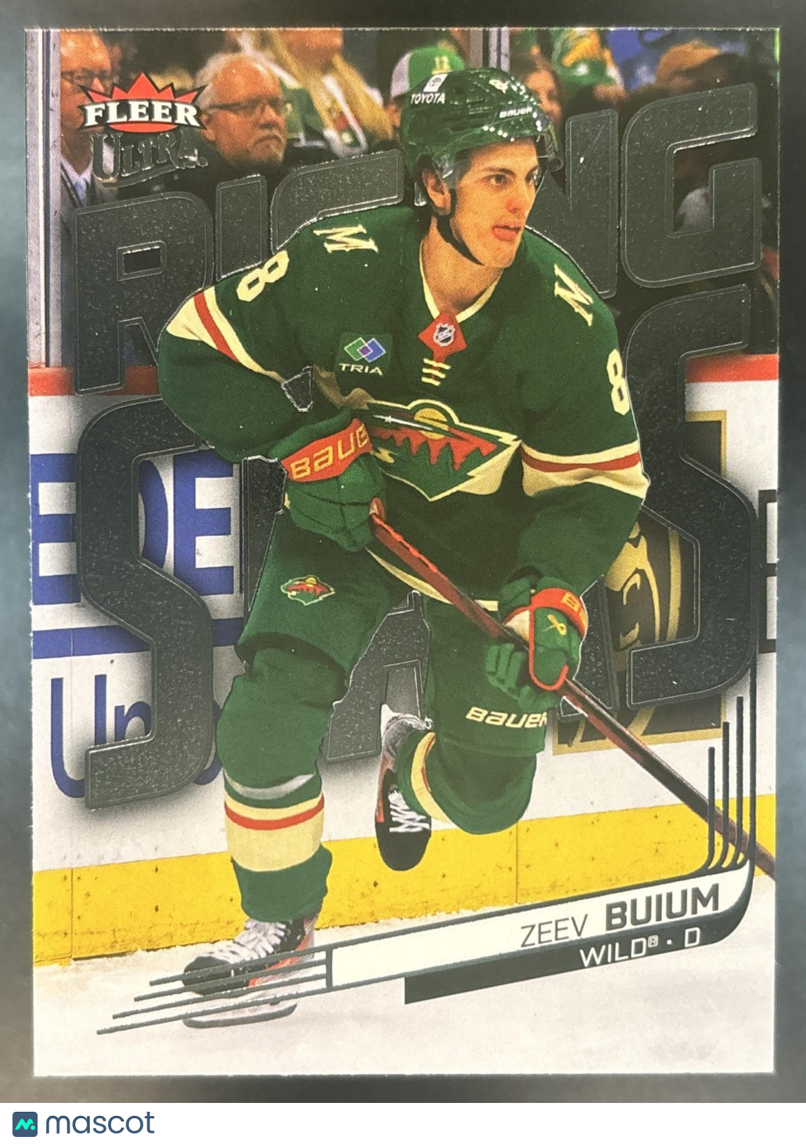 2025-26 Upper Deck Fleer Ultra Zeev Buium Rising Stars #RS-7 RC Minnesota Wild