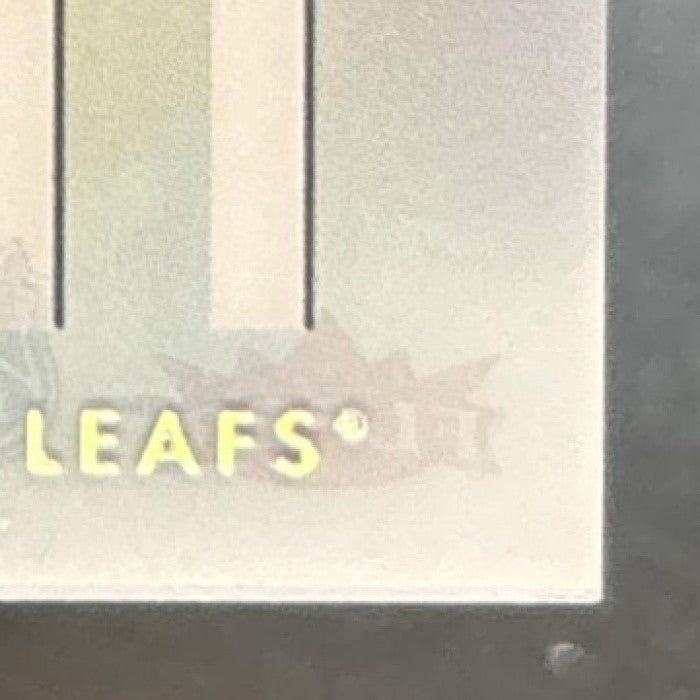 2025-26 Upper Deck Fleer Flair Auston Matthews Center Spotlights Maple Leafs