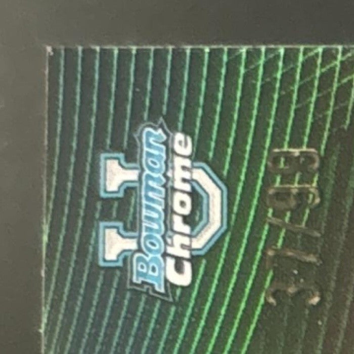 2026 Bowman Kamario Taylor Verified Chrome Green /99 Mississippi State Bulldogs