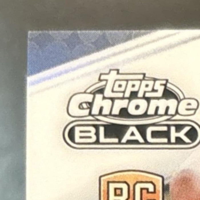 2025-26 Topps Chrome Black Dylan Harper Refractor /299 #102 RC San Antonio Spurs