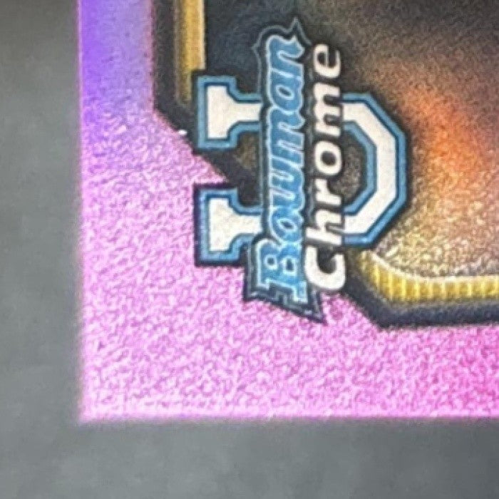 2026 Bowman University CJ Carr Chrome Pink Refractor #110 /250 1st Prospect