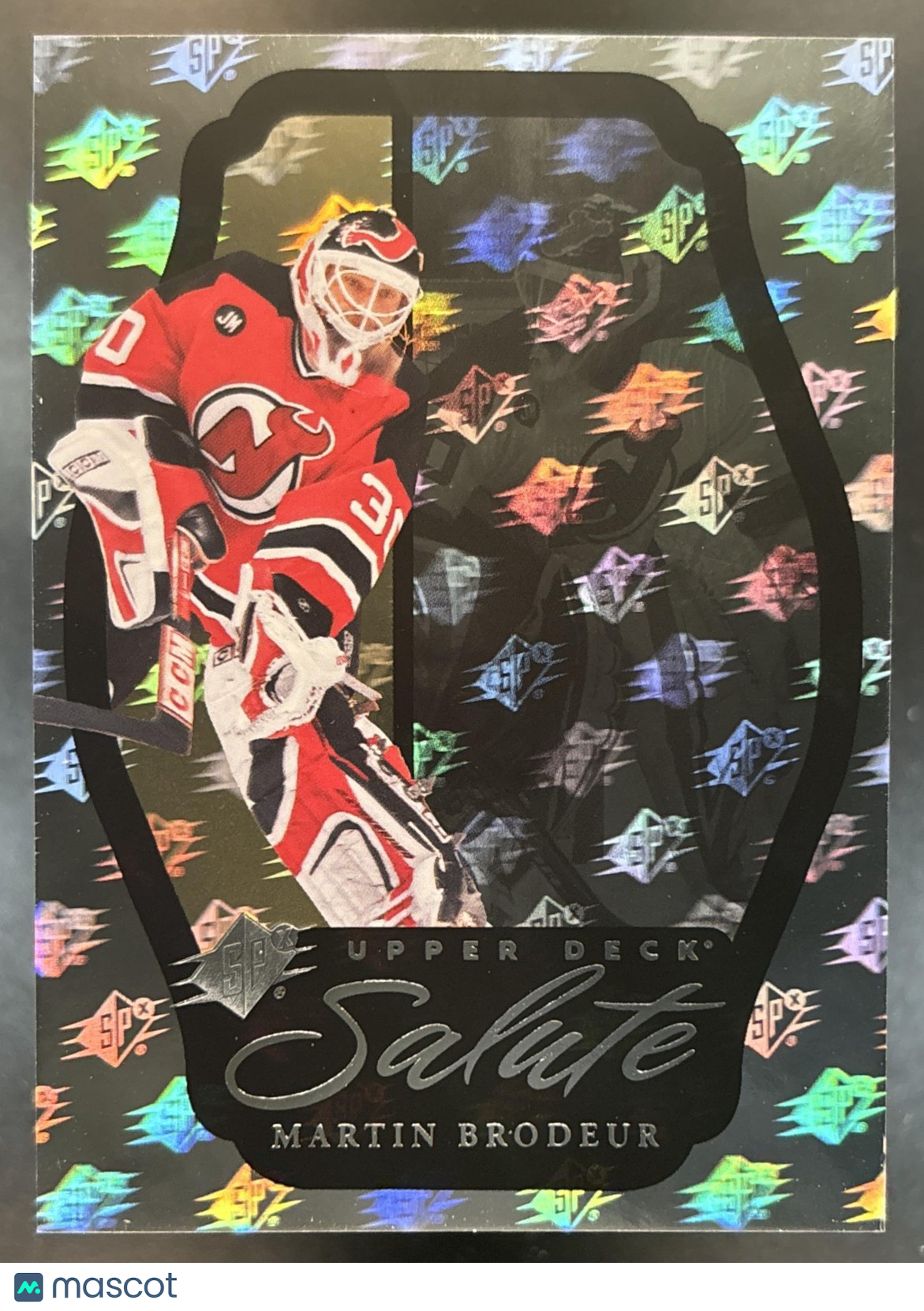 2025-26 Upper Deck SPx Martin Brodeur Salute #S-MB SSP New Jersey Devils