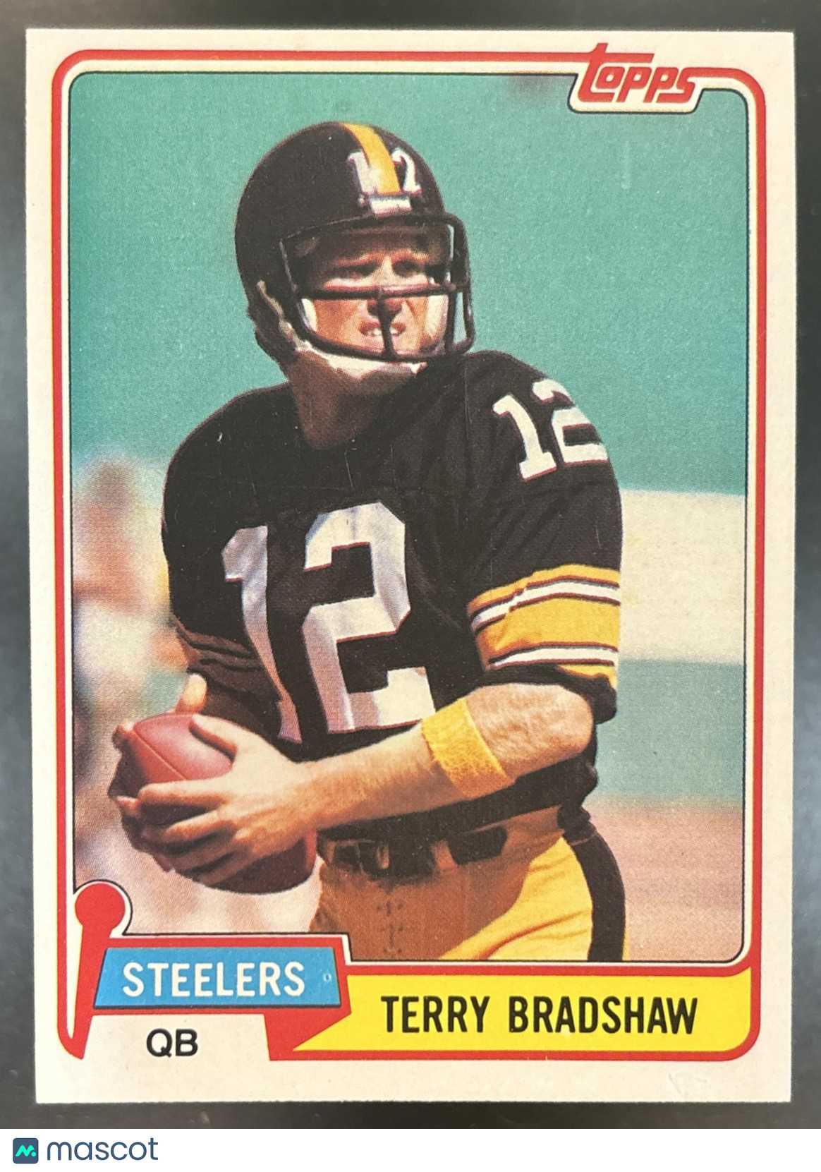 1981 Topps Terry Bradshaw #375 Pittsburgh Steelers