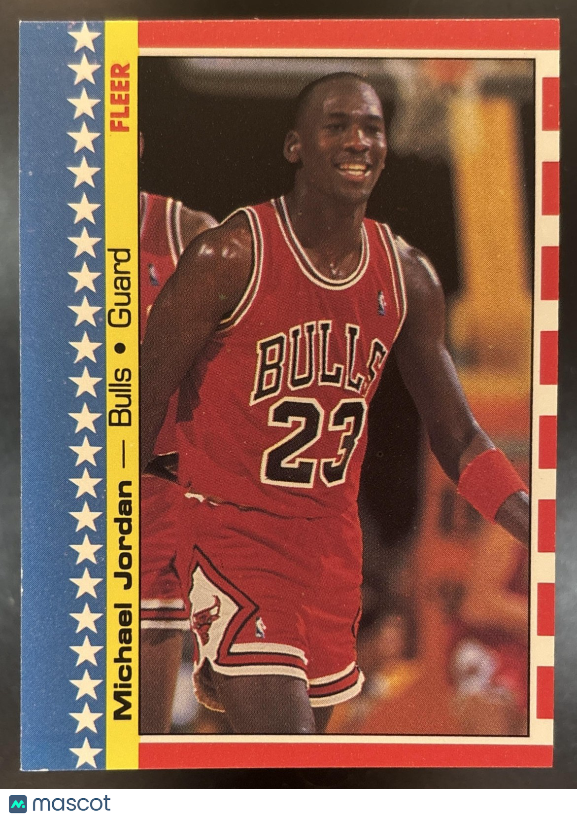 1987-88 Fleer Michael Jordan Stickers #2 Chicago Bulls
