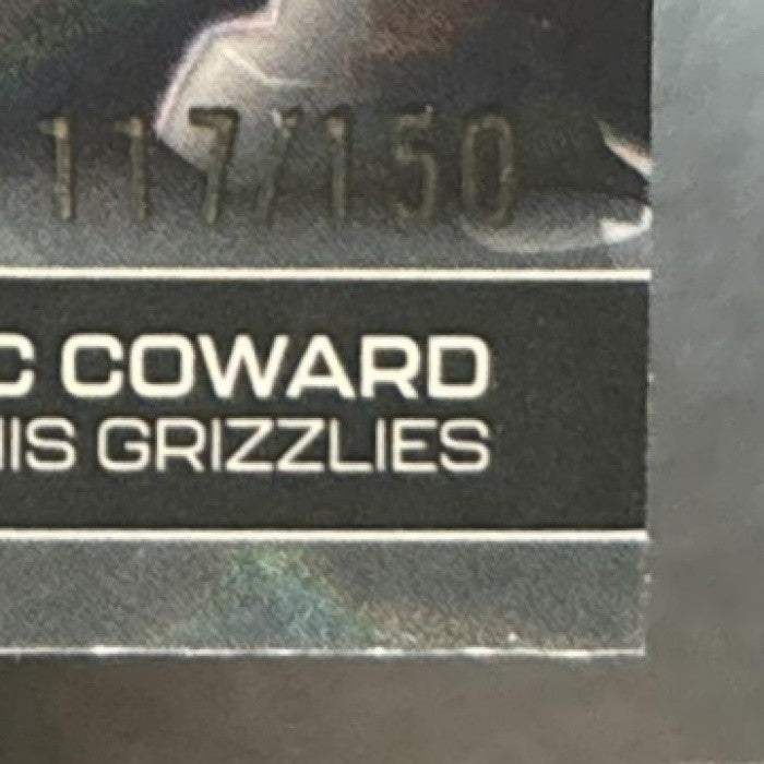 2025-26 Topps Cosmic Chrome Cedric Coward Space Walk Purple Nebula /150 RC