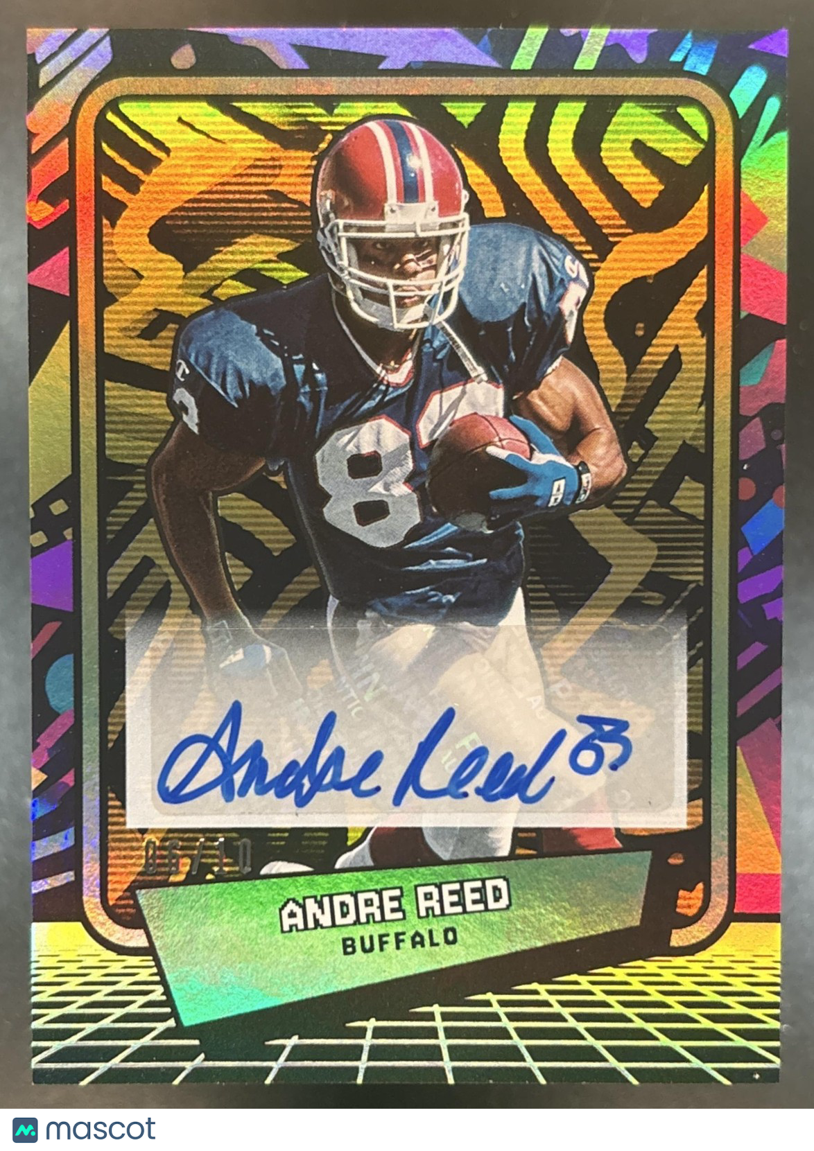 2026 Panini 90s Pop Culture Andre Reed Auto Gold /10 #34