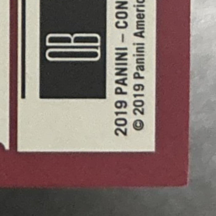 2019 Panini Contenders Draft Picks Collegiate Gardner Minshew II #151 RC Auto