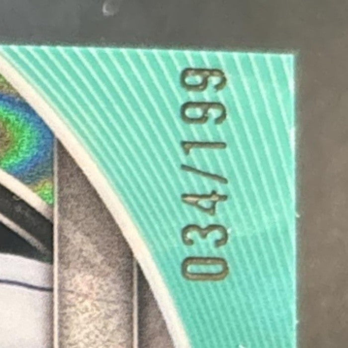 2025 Bowman Chrome Shane Smith Aqua RayWave /199 #52 RC Chicago White Sox