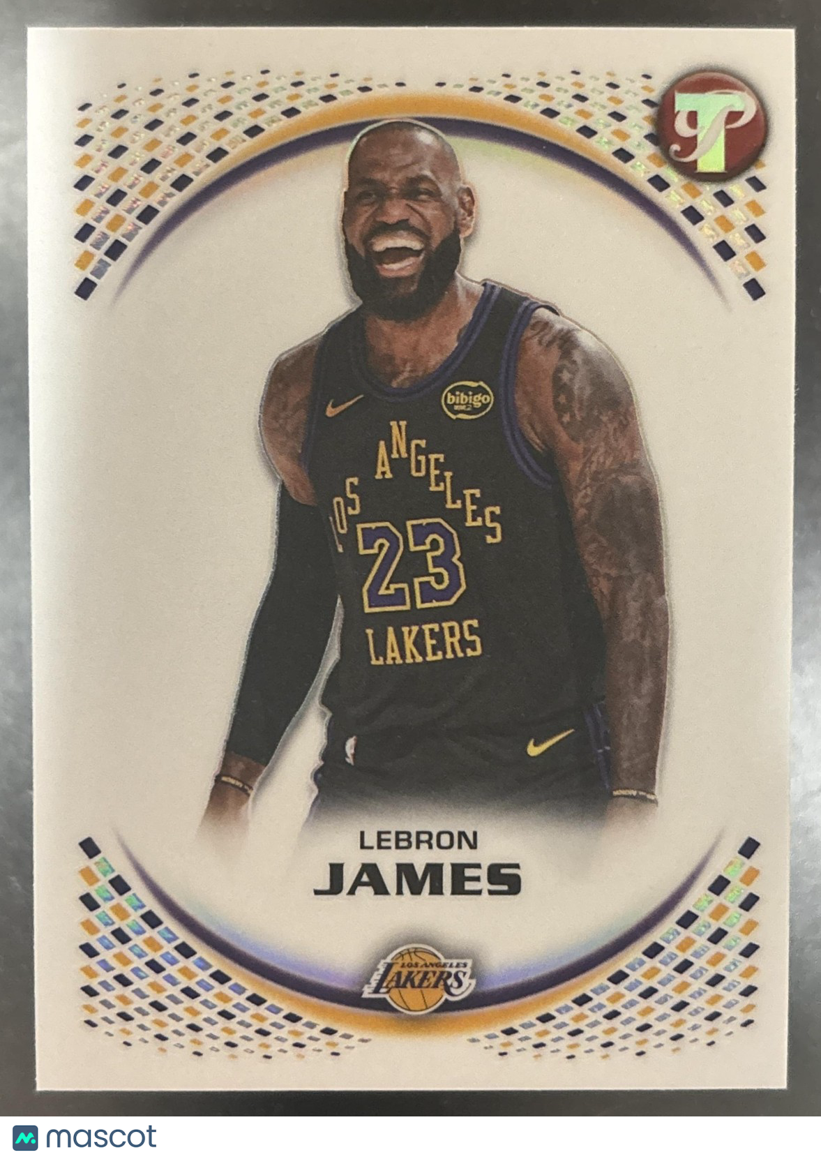 2025-26 Topps Pristine LeBron James Refractor #40 Los Angeles Lakers
