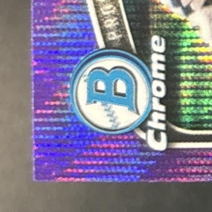 2025 Bowman Chrome Will Taylor Purple Wave /250 #BCP-179 1st Prospect Pirates