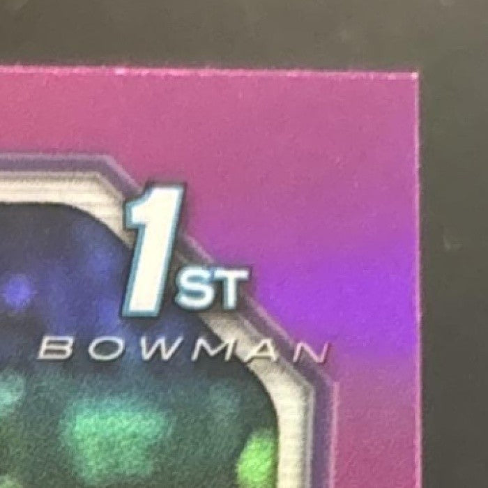 2026 Bowman Adam Schobel Chrome Fuschia /299 #BCP-147 1st Prospect Horned Frogs