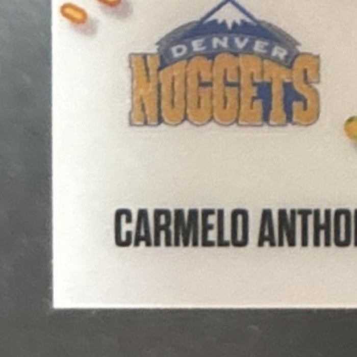 2025-26 Topps Pristine Carmelo Anthony Precisionaries Gold /50 Denver Nuggets
