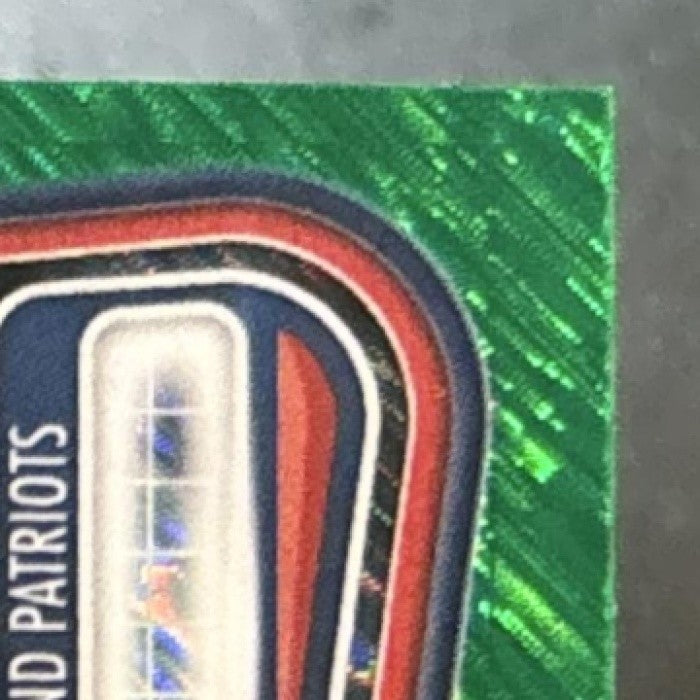 2026 Bowman Behren Morton Chrome NFL Green Shimmer /99 #BCV-109 RC Patriots