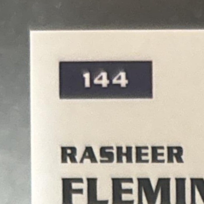 2025-26 Topps Pristine Rasheer Fleming Gold Refractor /50 #144 RC Phoenix Suns