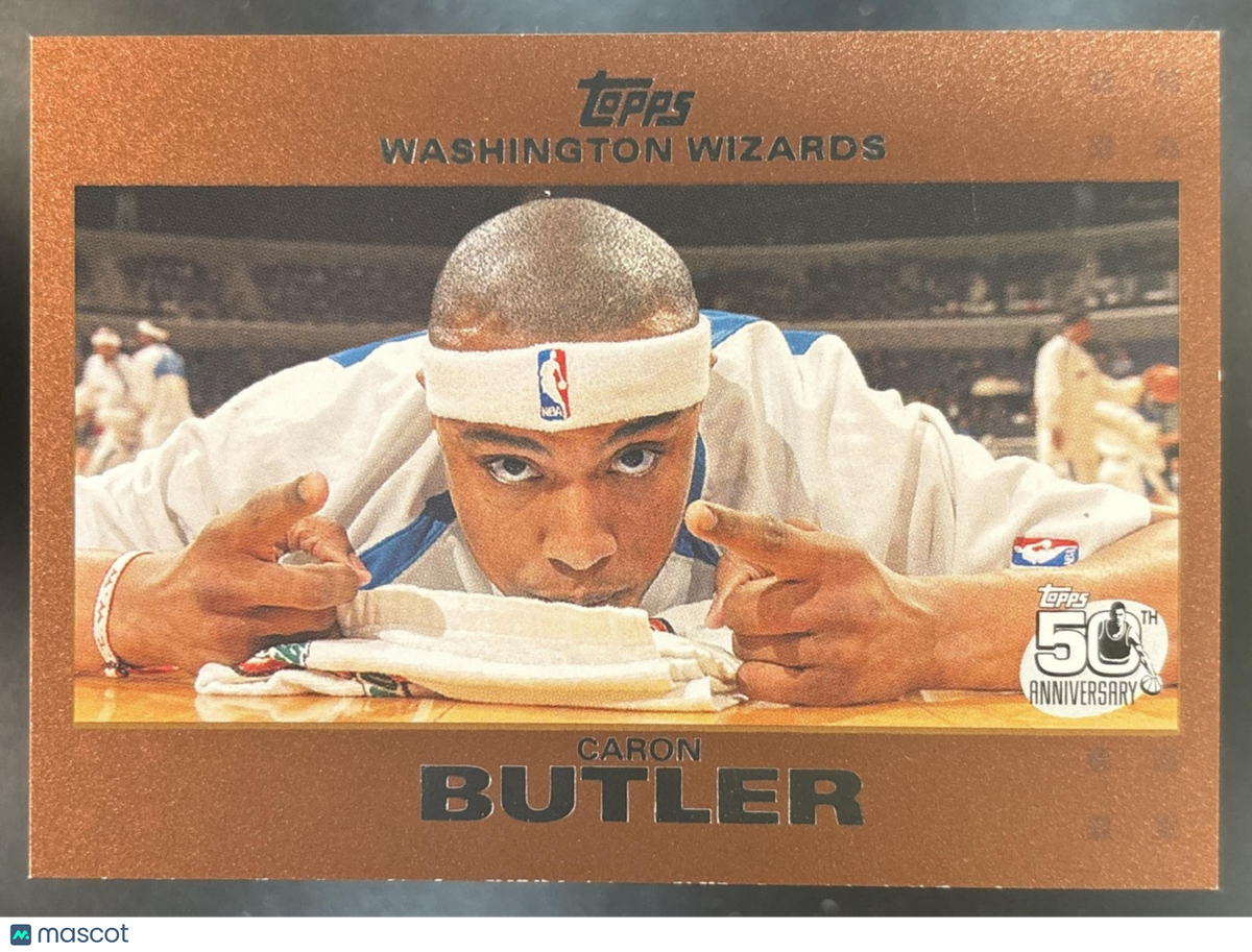 2007-08 Topps Caron Butler /50 #74 Washington Wizards