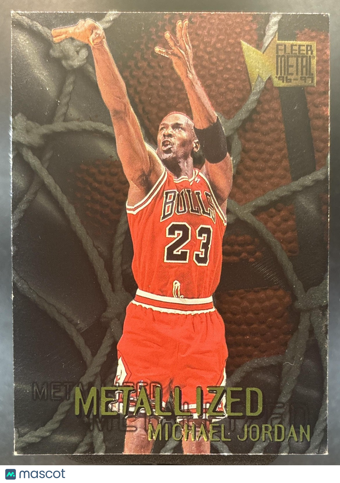 1996-97 Skybox Metal Michael Jordan #128 Chicago Bulls