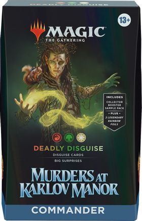 Magic the Gathering Murders at Karlov Manor Commander Deck: Deadly Disguise