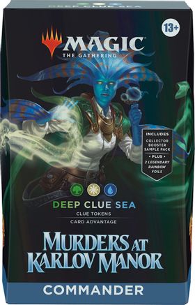 Magic the Gathering Murders at Karlov Manor Commander Deck: Deep Clue Sea