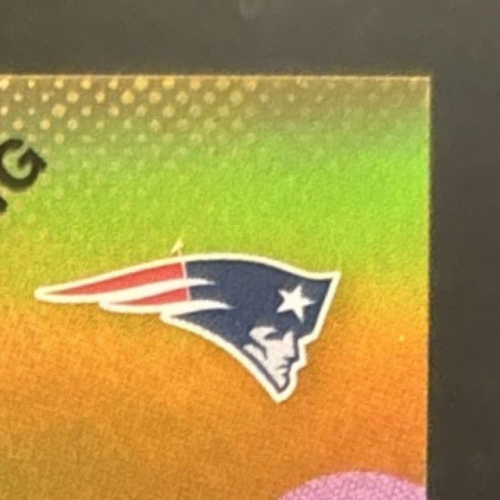 2025 Topps Finest Drake Maye Gold Refractor /50 #62 New England Patriots