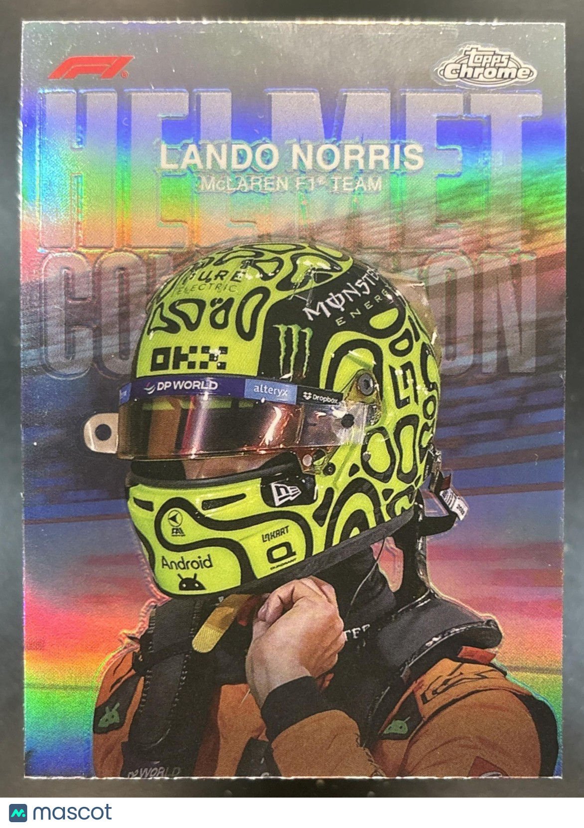 2024 Topps Chrome Formula 1 Lando Norris Helmet Collection #HC-7