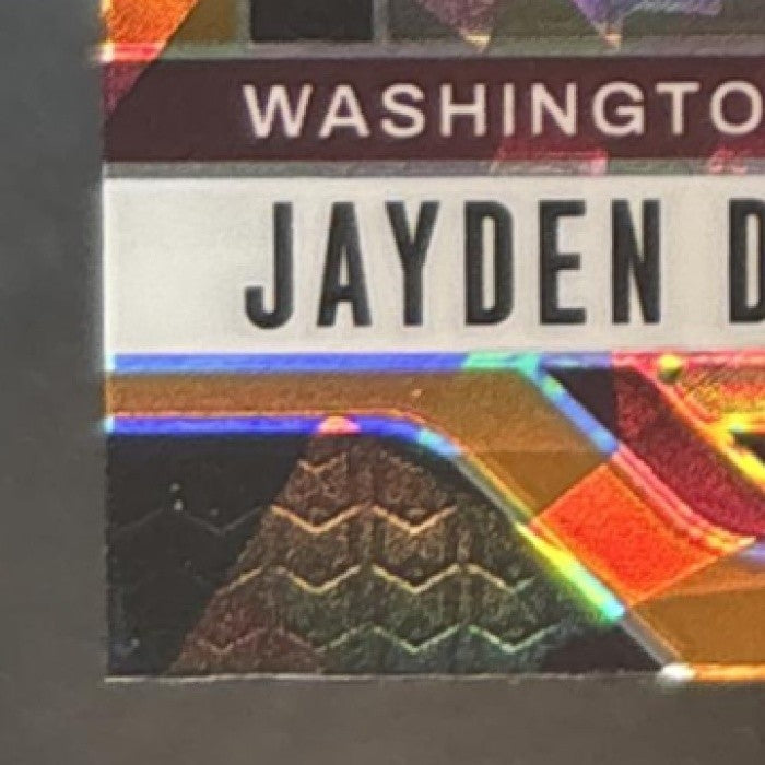 2024 Panini Prizm Jayden Daniels Orange Ice #347 RC Washington Commanders
