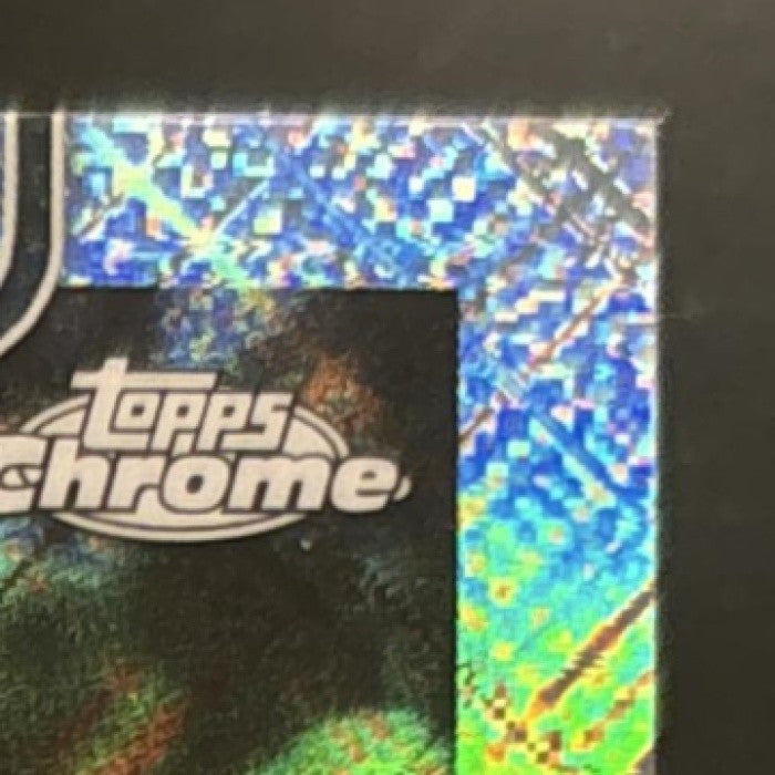 2025-26 Topps Chrome Victor Wembanyama Skylight Refractor #221 San Antonio Spurs