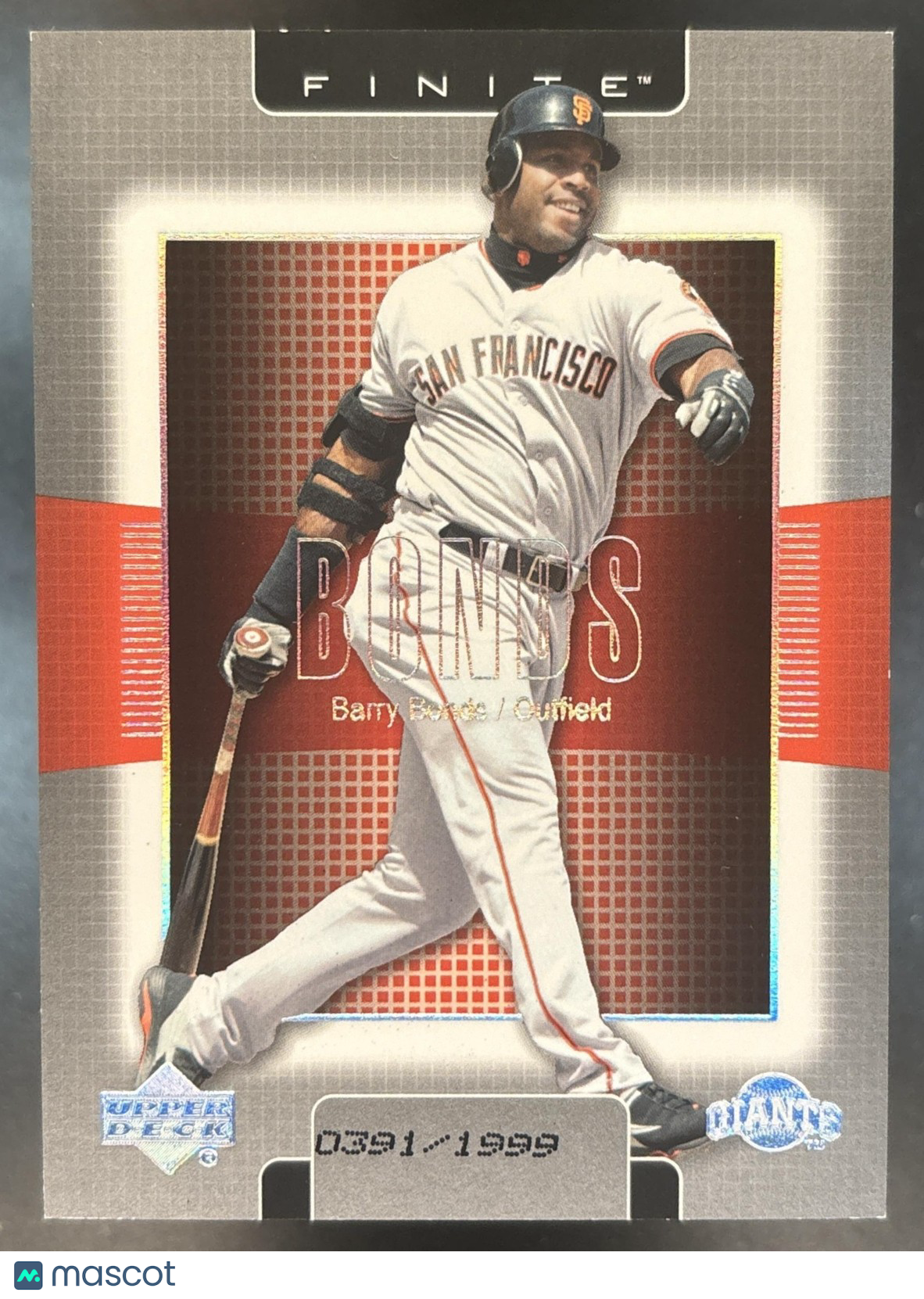 2003 Upper Deck Finite Barry Bonds /1999 #83 San Francisco Giants