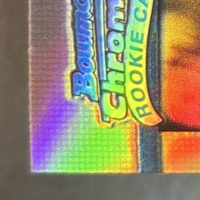 2001 Bowman Chrome Eric Moulds 1996 Rookies Refractor Buffalo Bills
