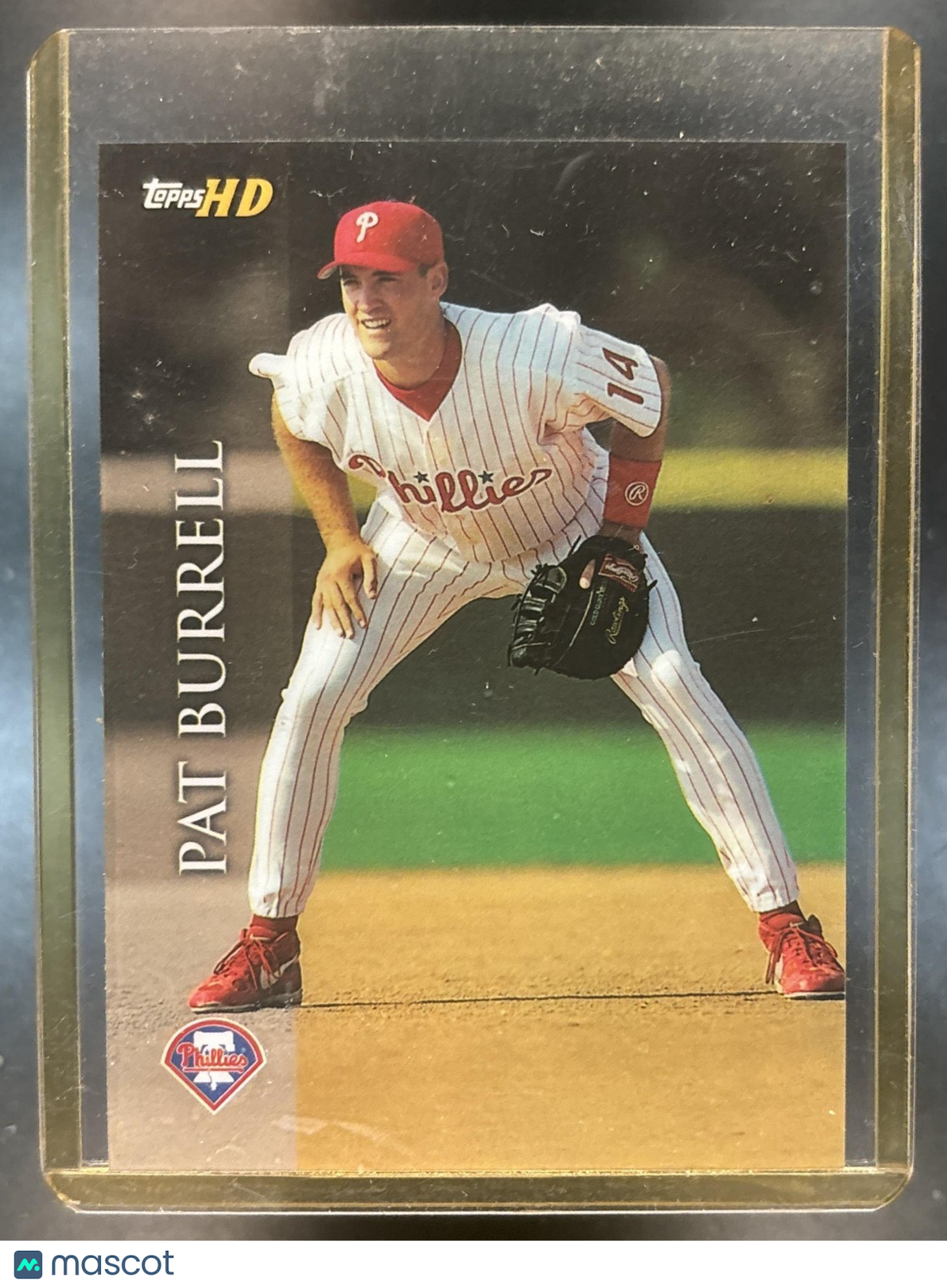 2000 Topps HD Pat Burrell #53 Philadelphia Phillies