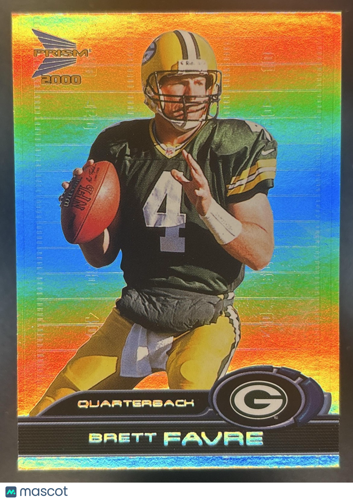 2000 Pacific Prism Prospects Brett Favre #34 Green Bay Packers