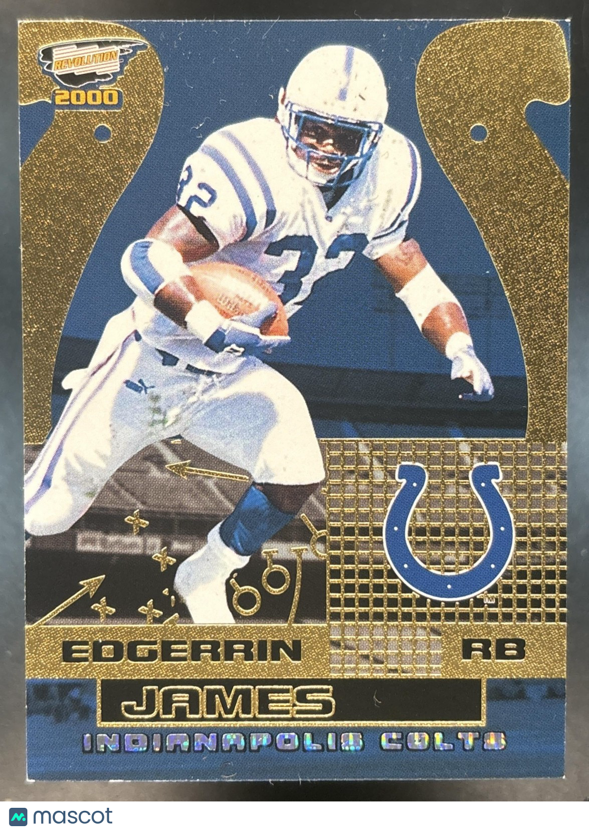2000 Pacific Revolution Edgerrin James #38 Indianapolis Colts