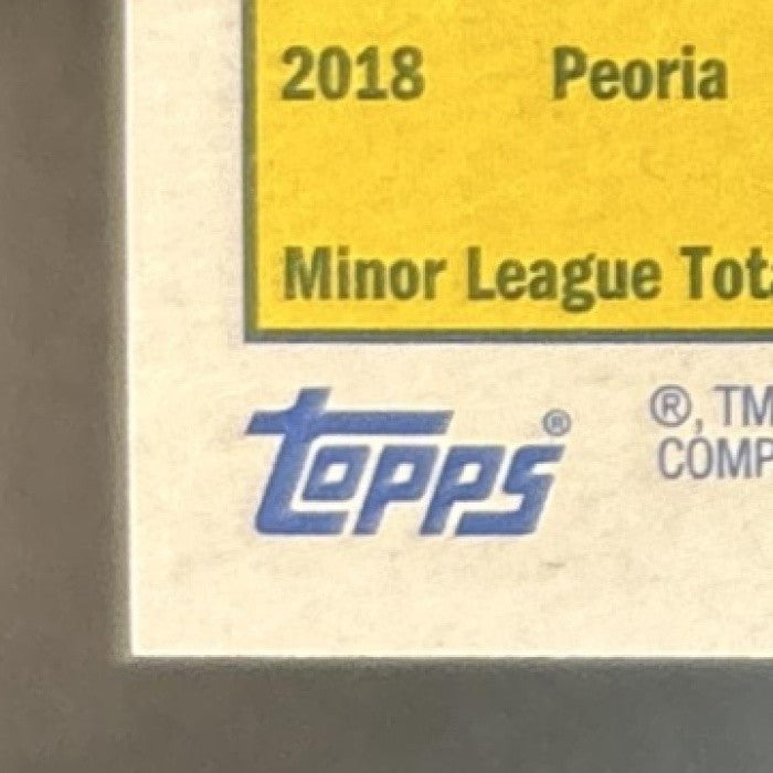 2019 Topps Heritage Minor League Luken Baker Real One Auto #ROA-LB