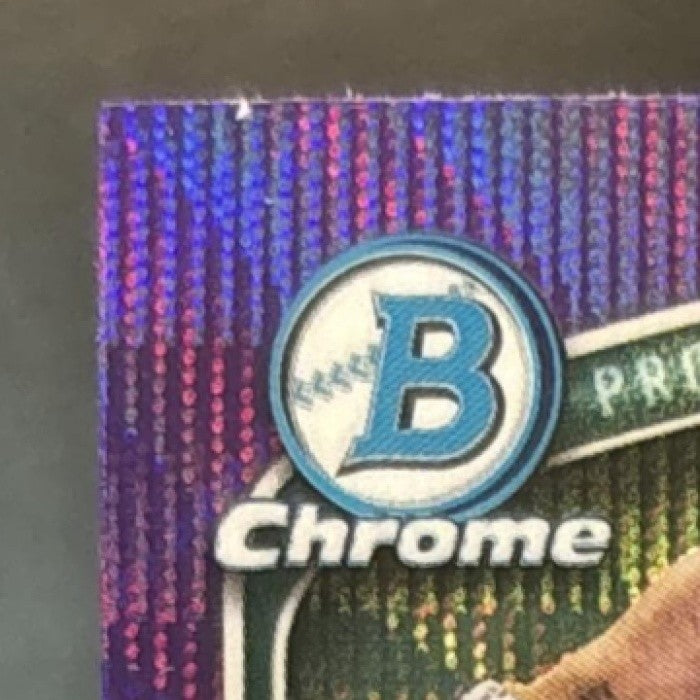 2025 Bowman Chrome Ayden Johnson Purple Wave /250 #BCP-197 1st Prospect