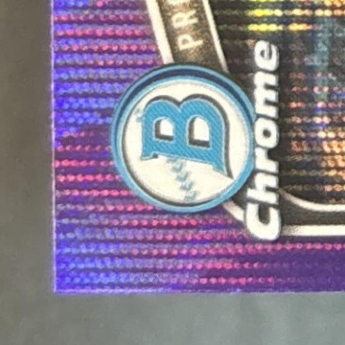 2025 Bowman Chrome Deivid Coronil Purple Shimmer /250 #BCP-173 1st Prospect