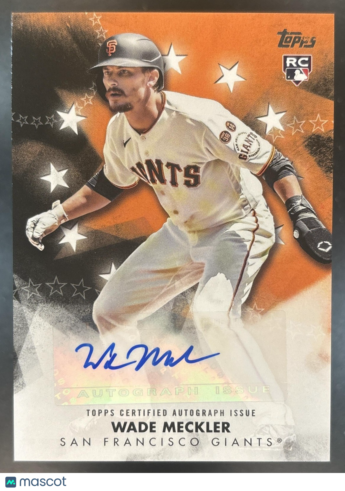 2024 Topps Wade Meckler Baseball Stars Auto RC San Francisco Giants