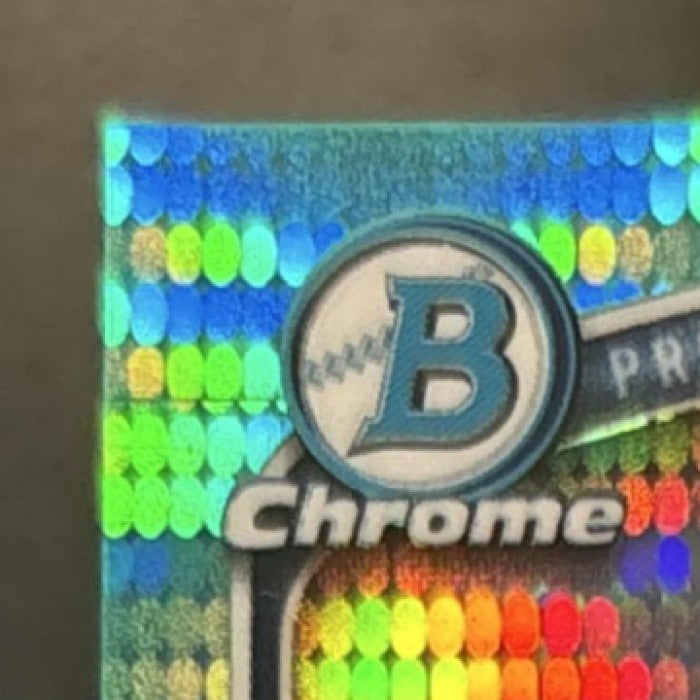 2025 Bowman Chrome Warel Solano Aqua Pulsar /125 #BCP-225 1st Prospect Rays