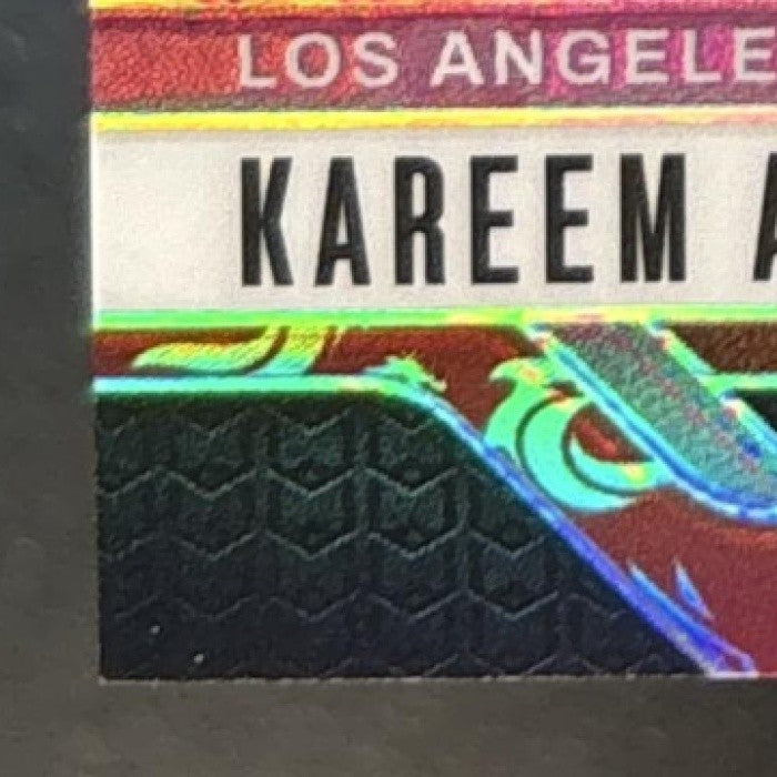 2024-25 Panini Prizm Kareem Abdul-Jabbar Dragon Year /88 #279 Los Angeles Lakers