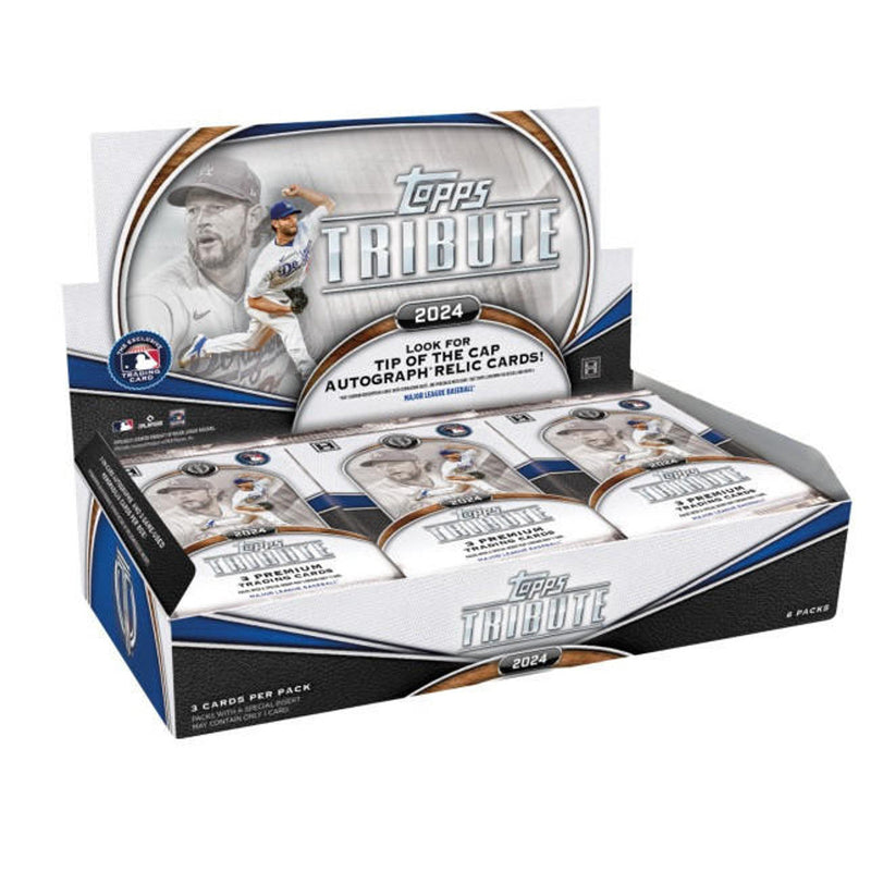 ONE PACK of 2024 Topps Tribute Baseball Hobby Box (1 Auto or Mem)