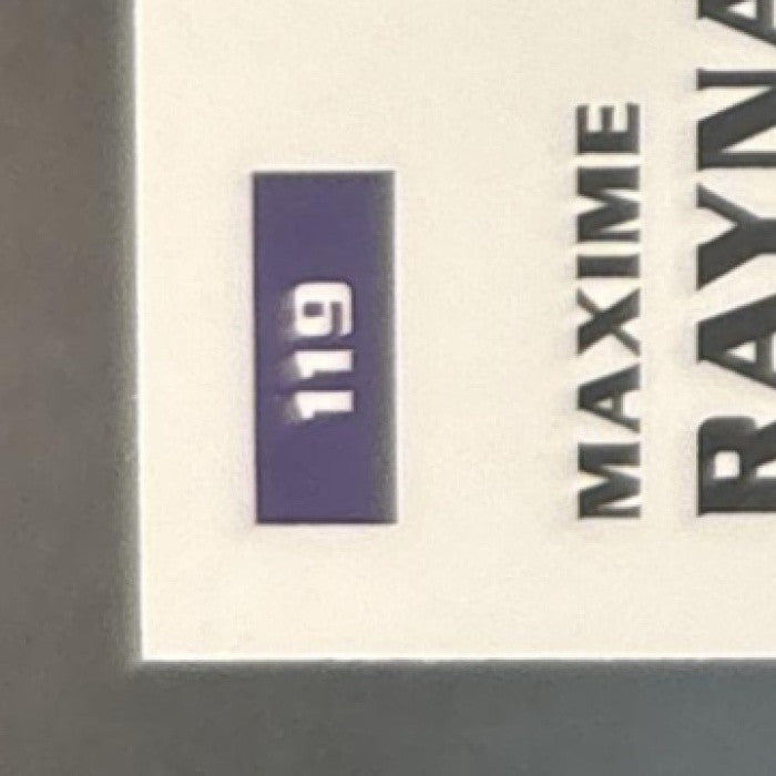 2025-26 Topps Pristine Maxime Raynaud Lavender Refractor /125 #119 RC Kings