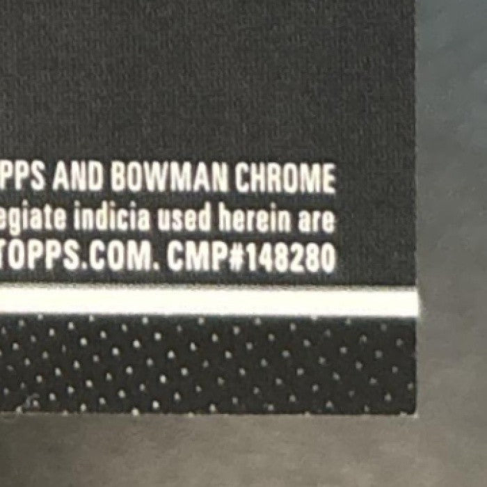 2026 Bowman JC French IV Talent Tracker Chrome Orange /25 Cincinnati Bearcats
