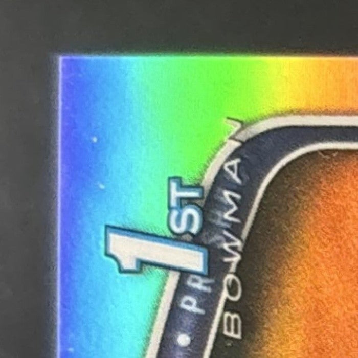2025 Bowman Draft Chase Shores Chrome Auto Refractor /499 1st Prospect Angels