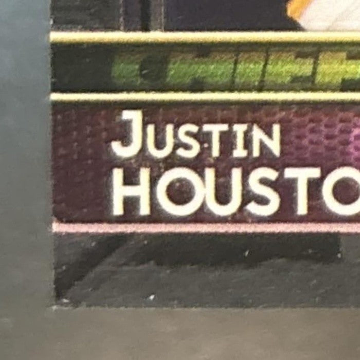 2015 Topps Chrome Justin Houston Black Refractor /299 #59 Kansas City Chiefs