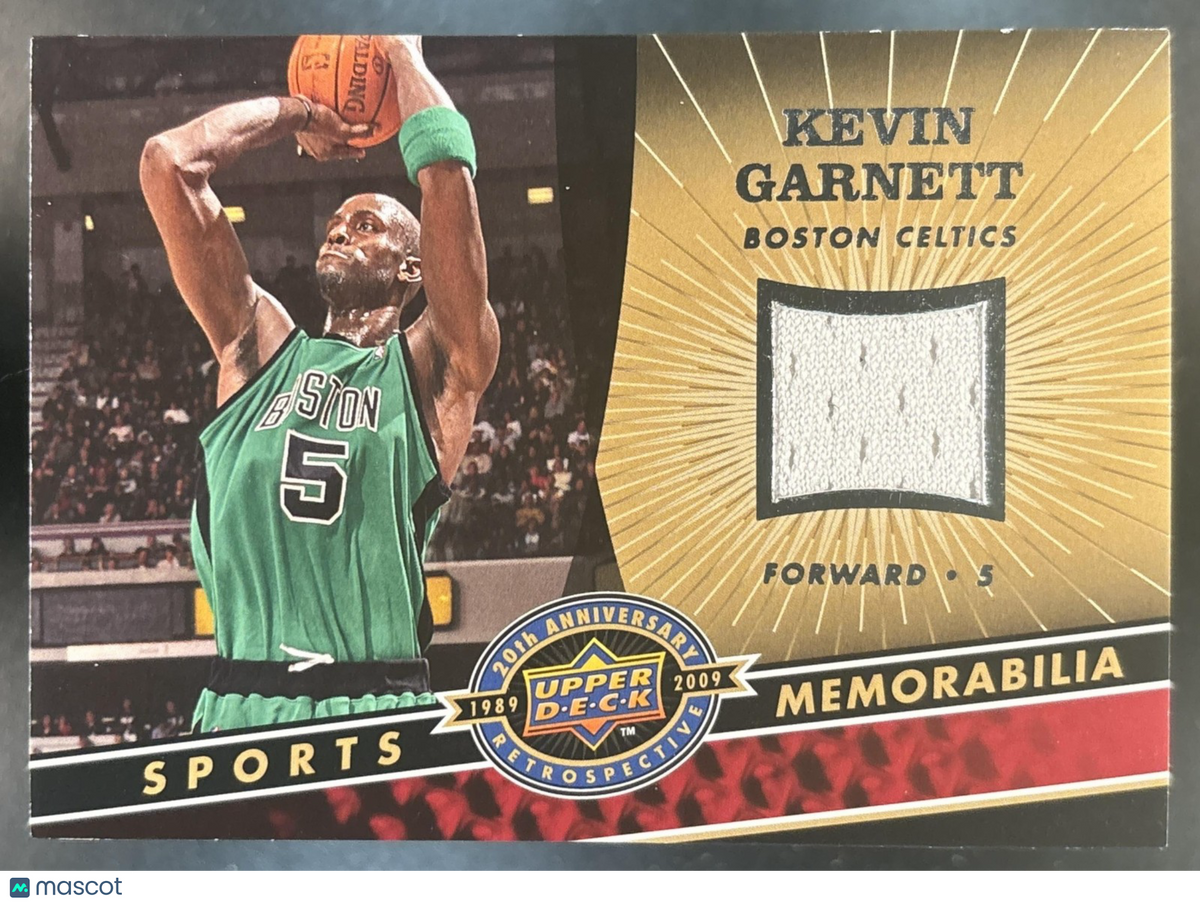 2009 Upper Deck 20th Anniversary Kevin Garnett Sports Memorabilia #NBA-KG MEM