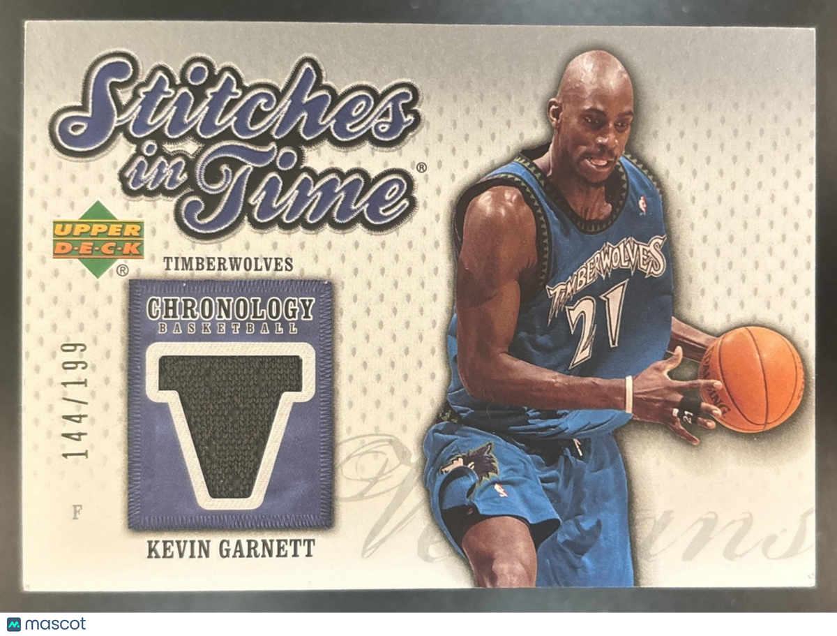 2006-07 Upper Deck Chronology Kevin Garnett Stitches in Time Game Used /199 MEM