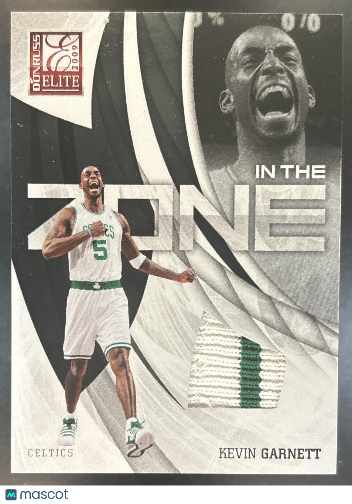 2009-10 Panini Donruss Elite Kevin Garnett In the Zone Jerseys /50 Celtics