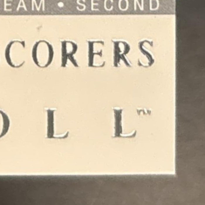 2001-02 Upper Deck Honor Roll Kevin Garnett Fab Fives The Scorers Timberwolves